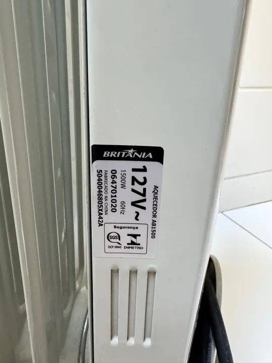 Aquecedor a óleo Britânia  - Foto 2