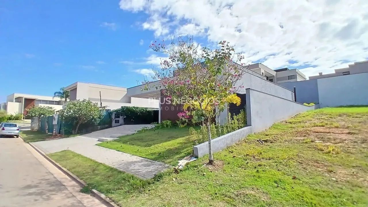 Casa nova para venda e locação 4 suites área gourmet com piscina, Alphaville Nova Esplanad - Foto 2