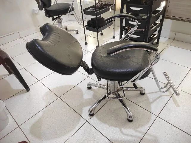 Barber Chair with Reclining Function