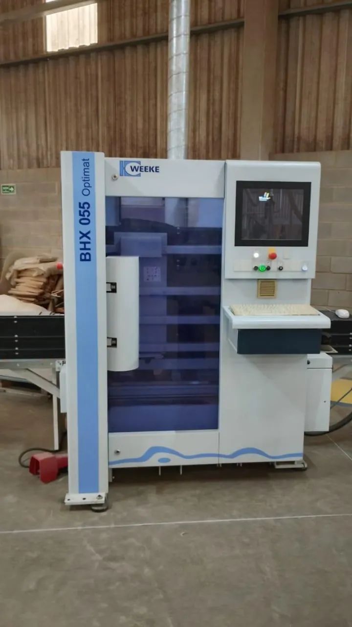 Centro de Furação Homag - Equipamento completo e pronto para produção - Foto 6