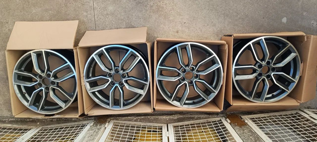 Rodas 17 Audi 5x100 Perfeitas - Foto 3
