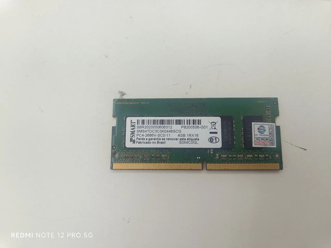 Memória DDR4 4 GB notebooks 4gb