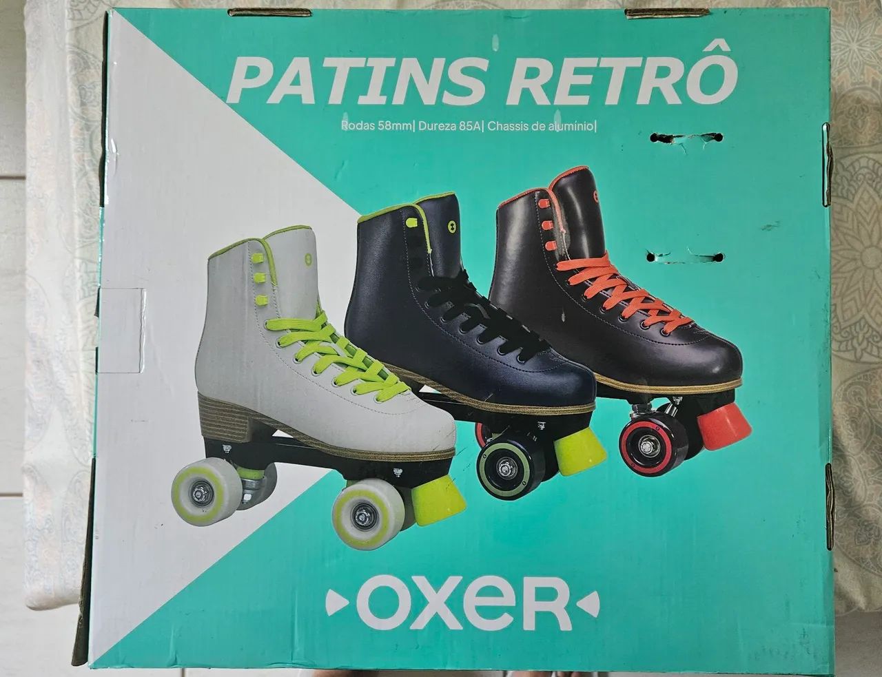 Patins Retrô Oxer tam 39 - Foto 2
