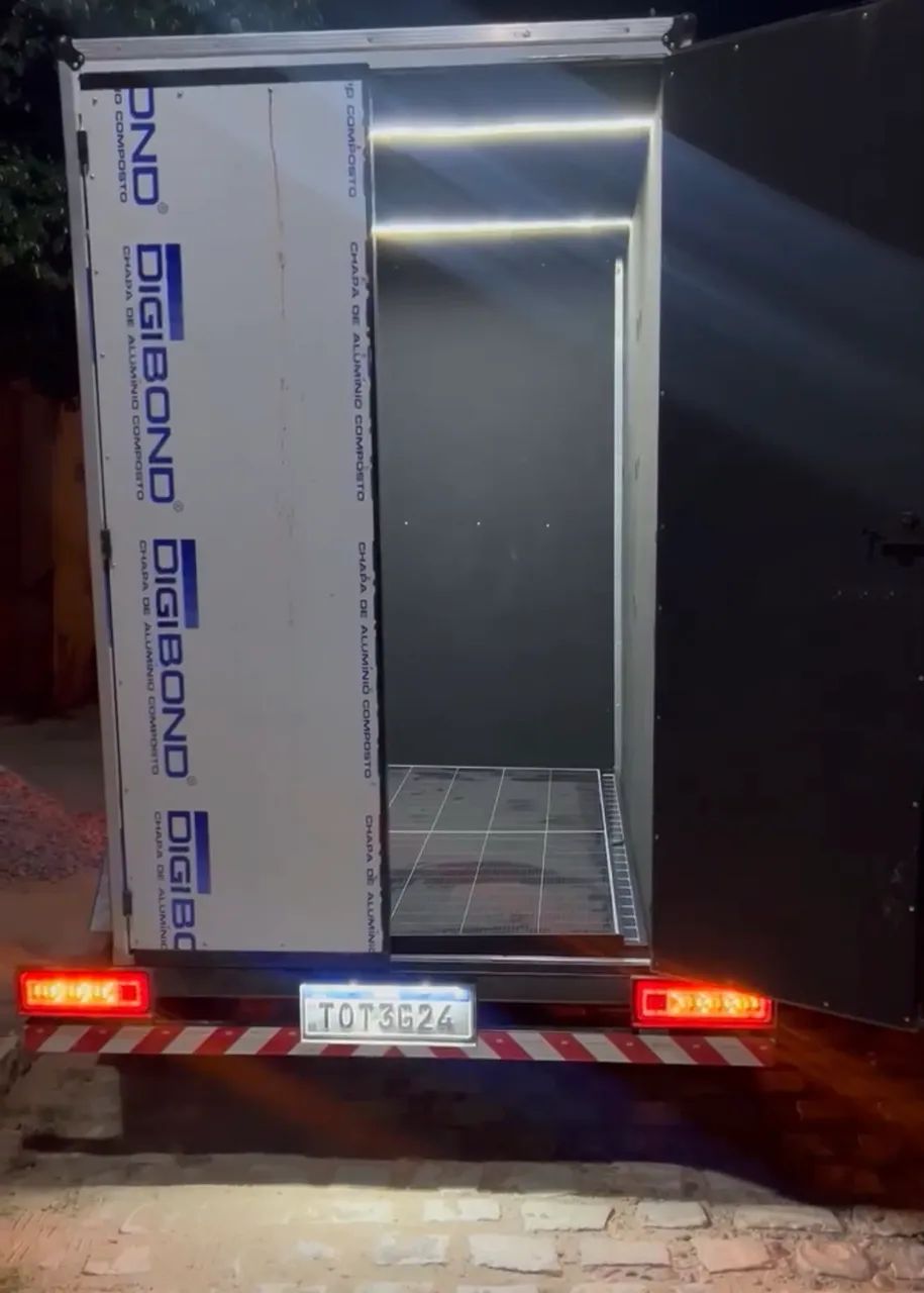 Carrocinha 02 eixos (nova) 1,40 x 2,10 - Foto 2