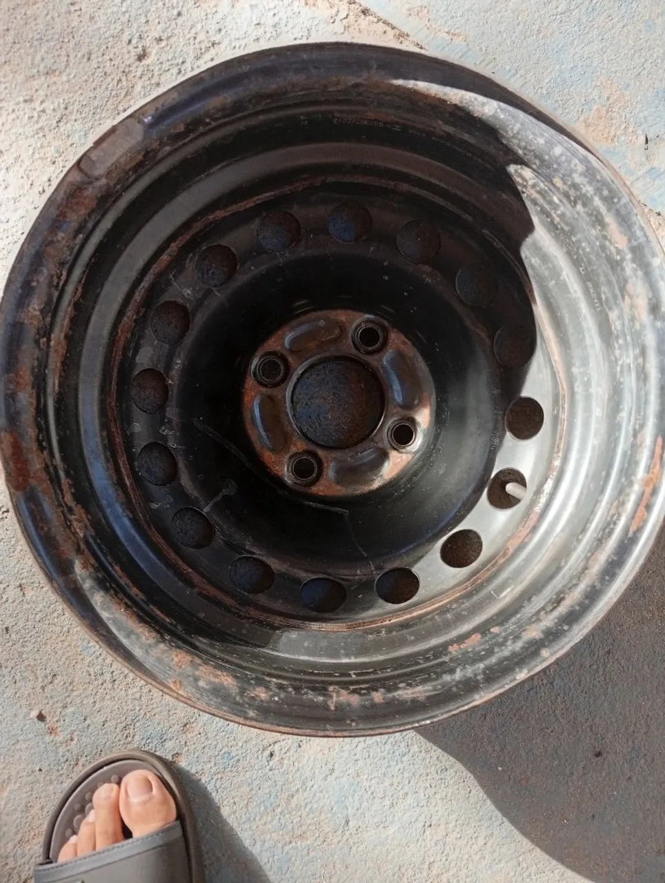 Roda de aço para carro aro 14