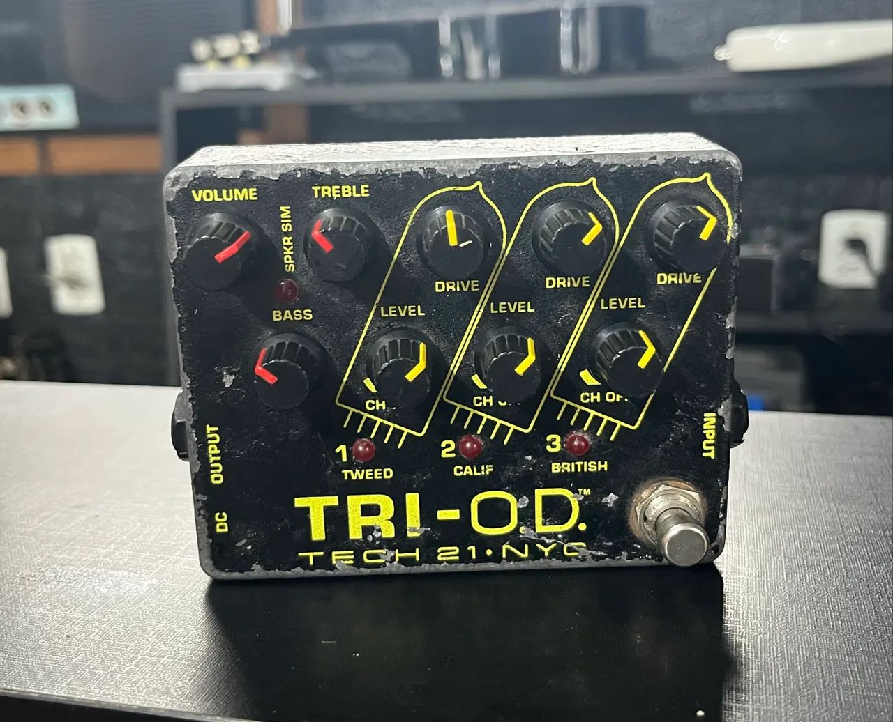 Pedal de guitarra tech 21 TRI-OD - Instrumentos musicais - Santa