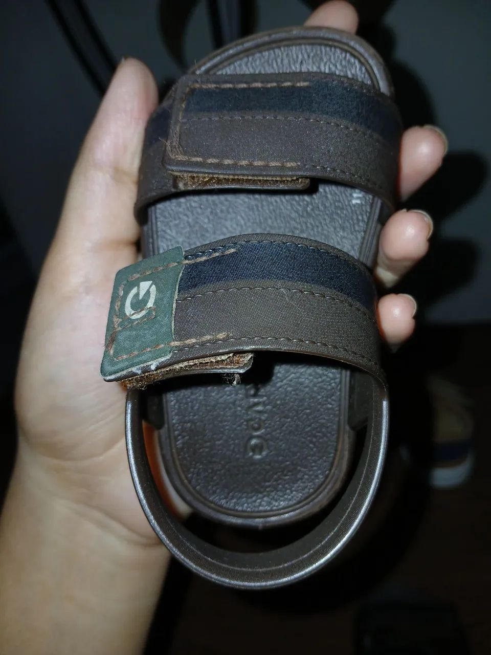 Sandálias Cartago Bebê - Marrom - Número 11 - Foto 2