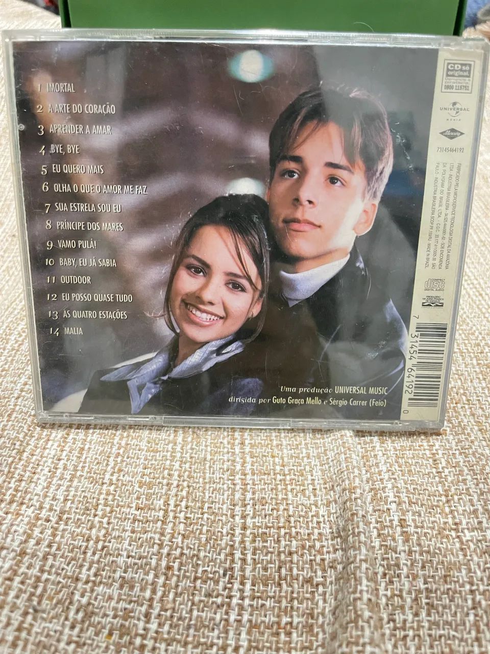 CD Sandy & Junior - As Quatro Estações - Clássico Pop Nacional - Ótimo Estado