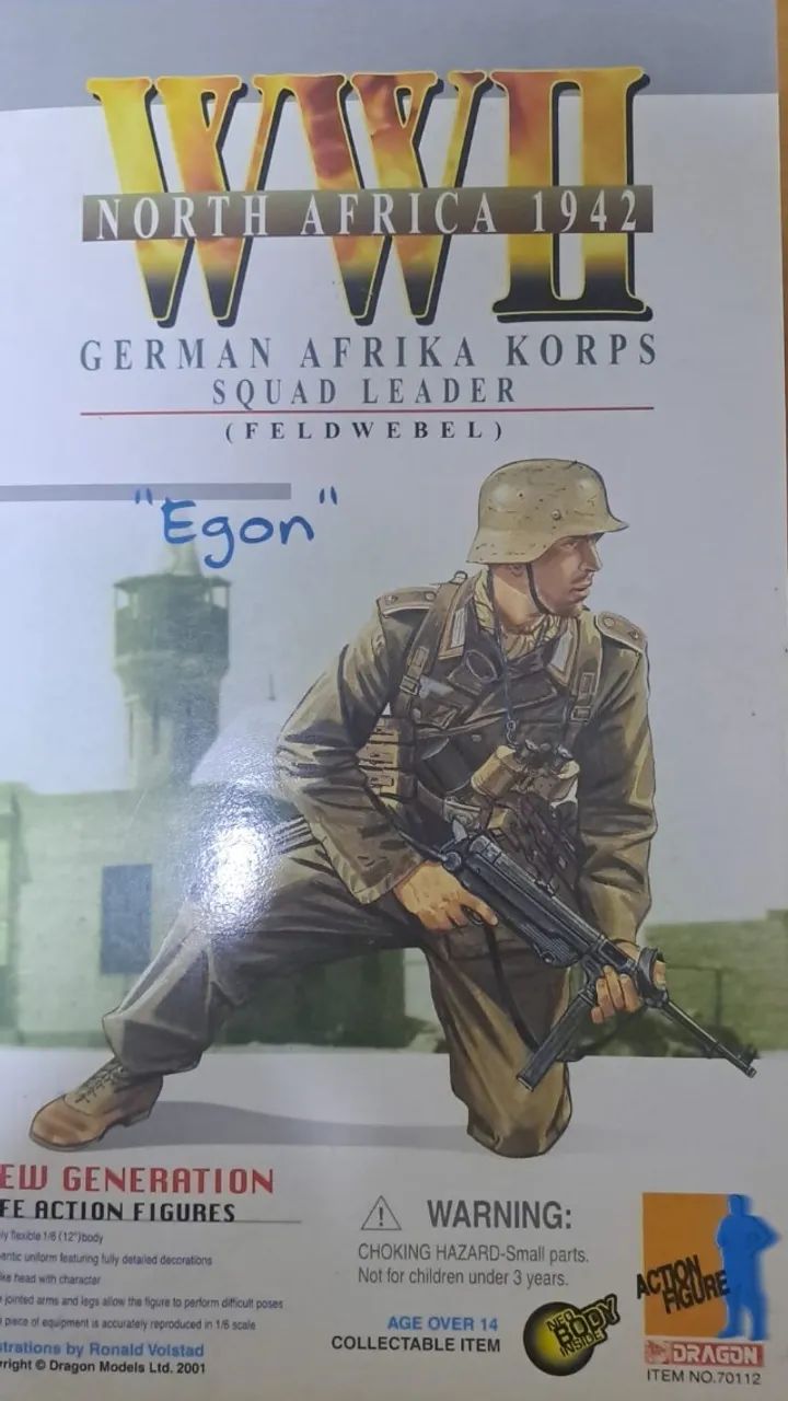 German Afrika Korps "Egon" Dragon Models