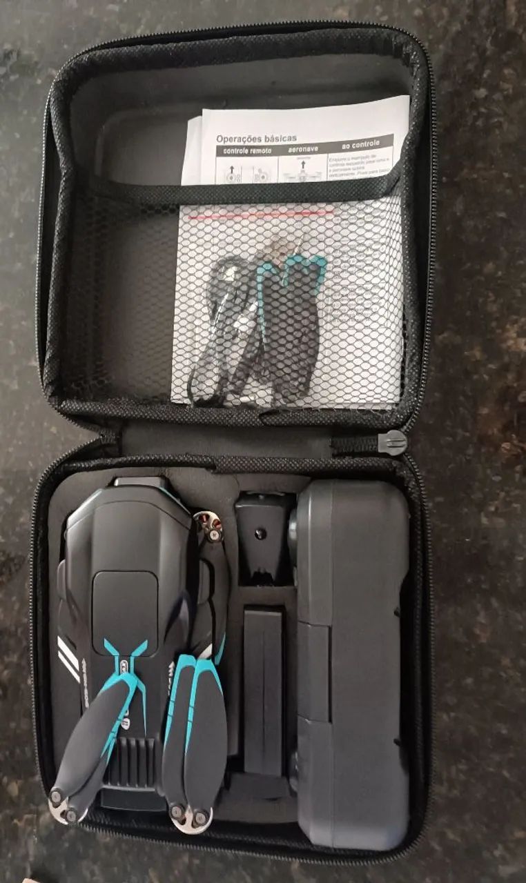 Drone XT-606 novo na caixa estudo troca  - Foto 2