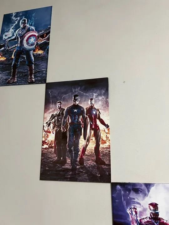 Vendo 3 quadros da MARVEL  - Foto 4