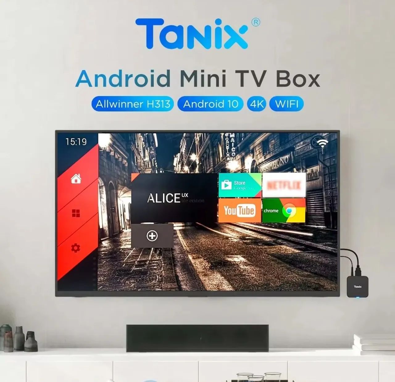 Tanix Allwinner H313 4K Android 10.0 - Foto 4