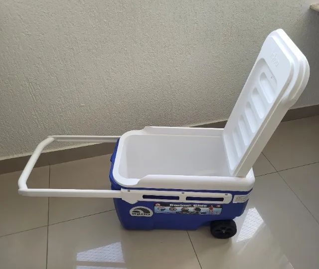 Caixa Térmica Contour Glide 36 Litros Azul - Igloo - Foto 2