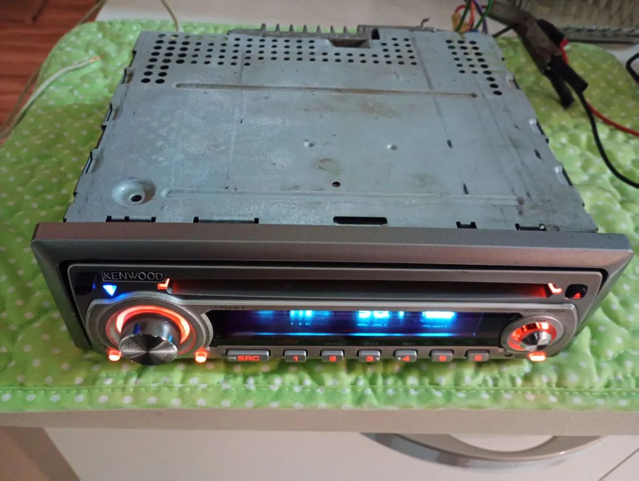 Auto Rádio CD Player Kenwood, impecável  - Foto 4