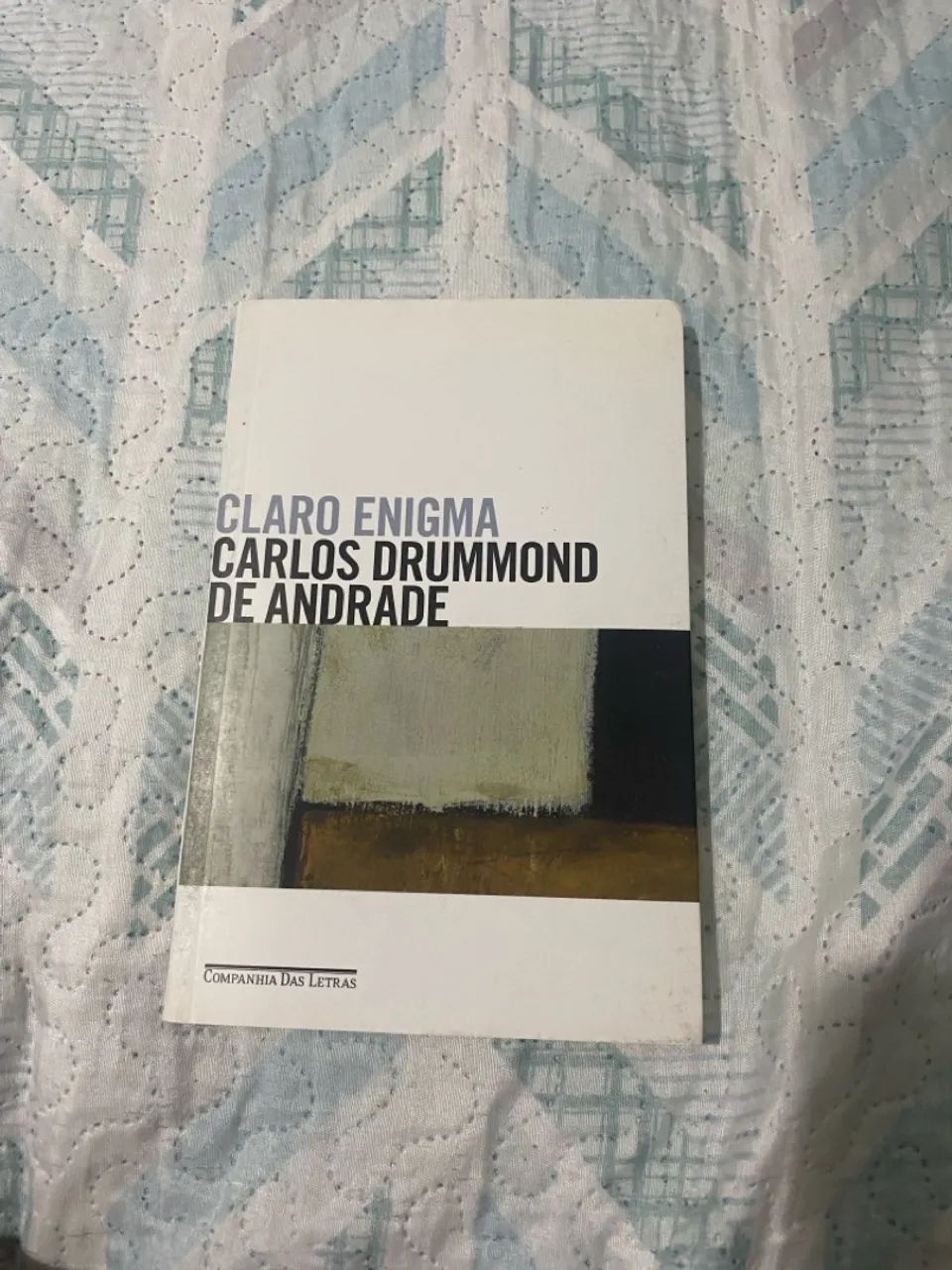 Livro Claro Enigma - Carlos Drummond de Andrade - Poesia