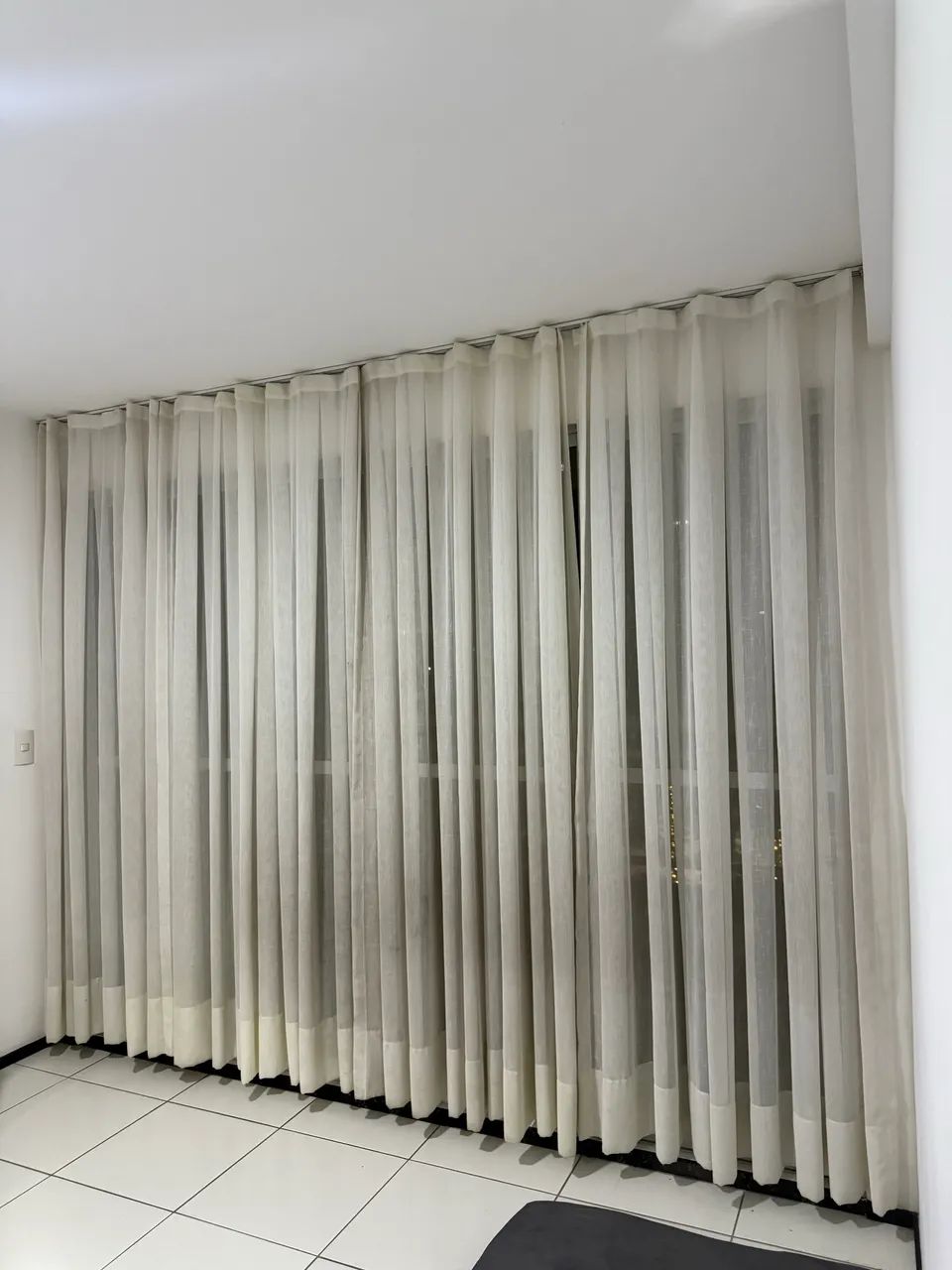 Cortina de linho - Tecido leve e sofisticado - Foto 3