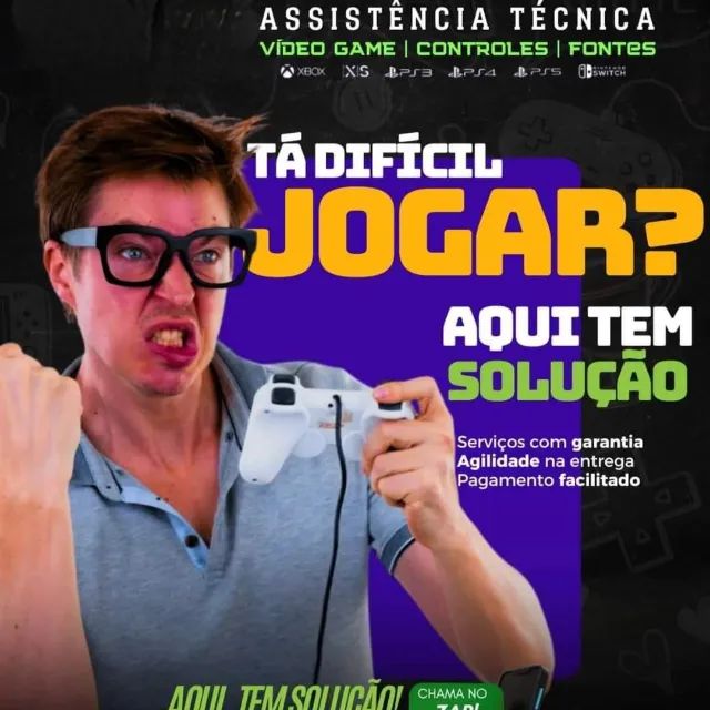 Consertos de ps4 e ps5
