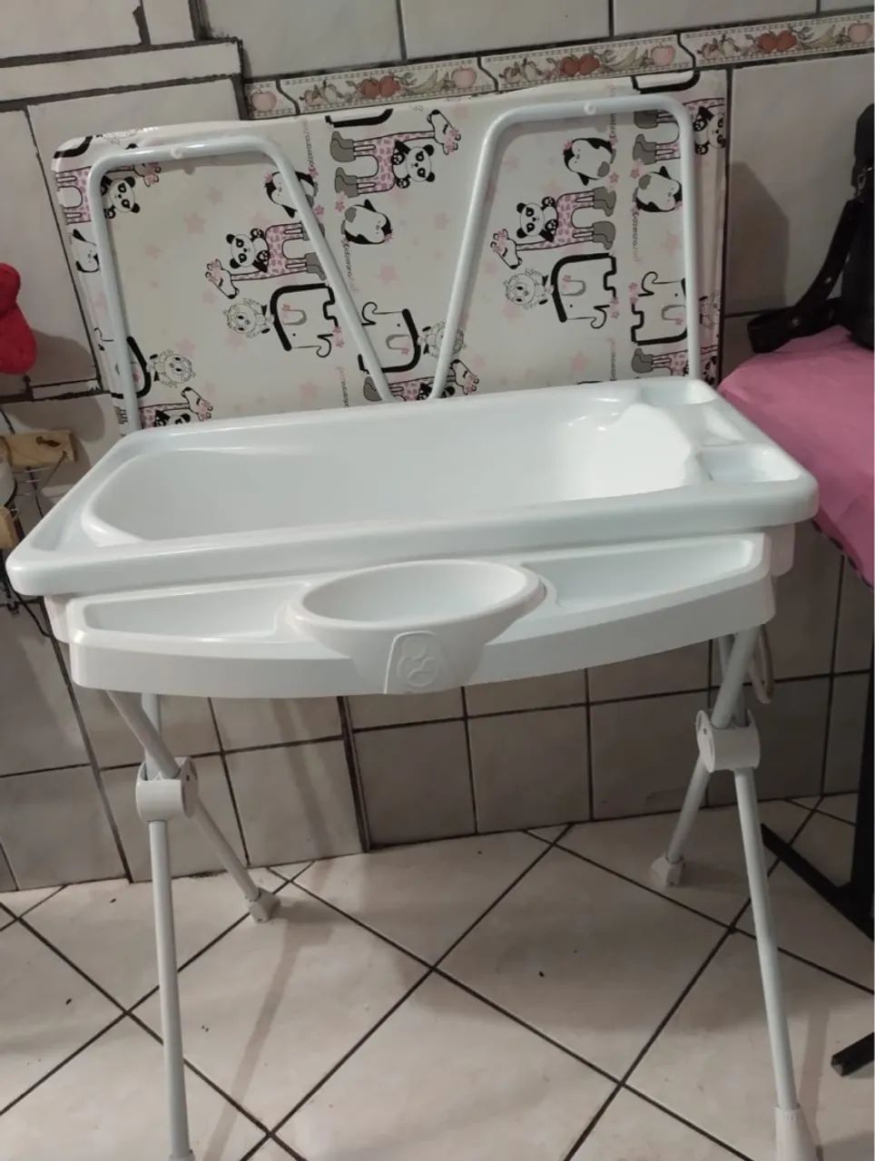 Banheira com Trocador para Bebê