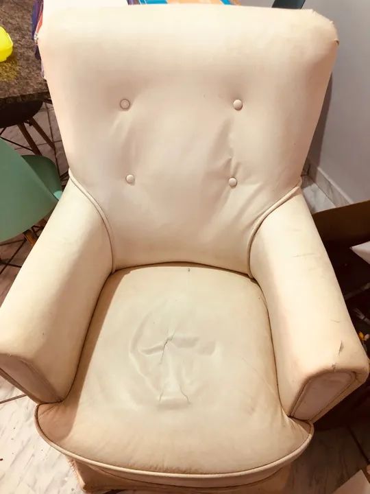 Cadeira de balanço amamentação