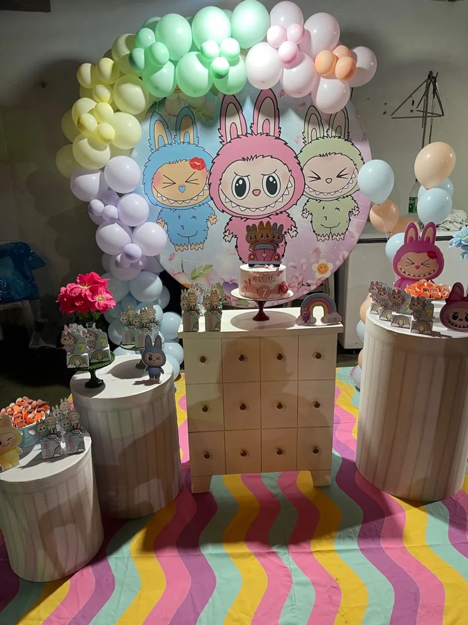Labubu decoração completa - Foto 3
