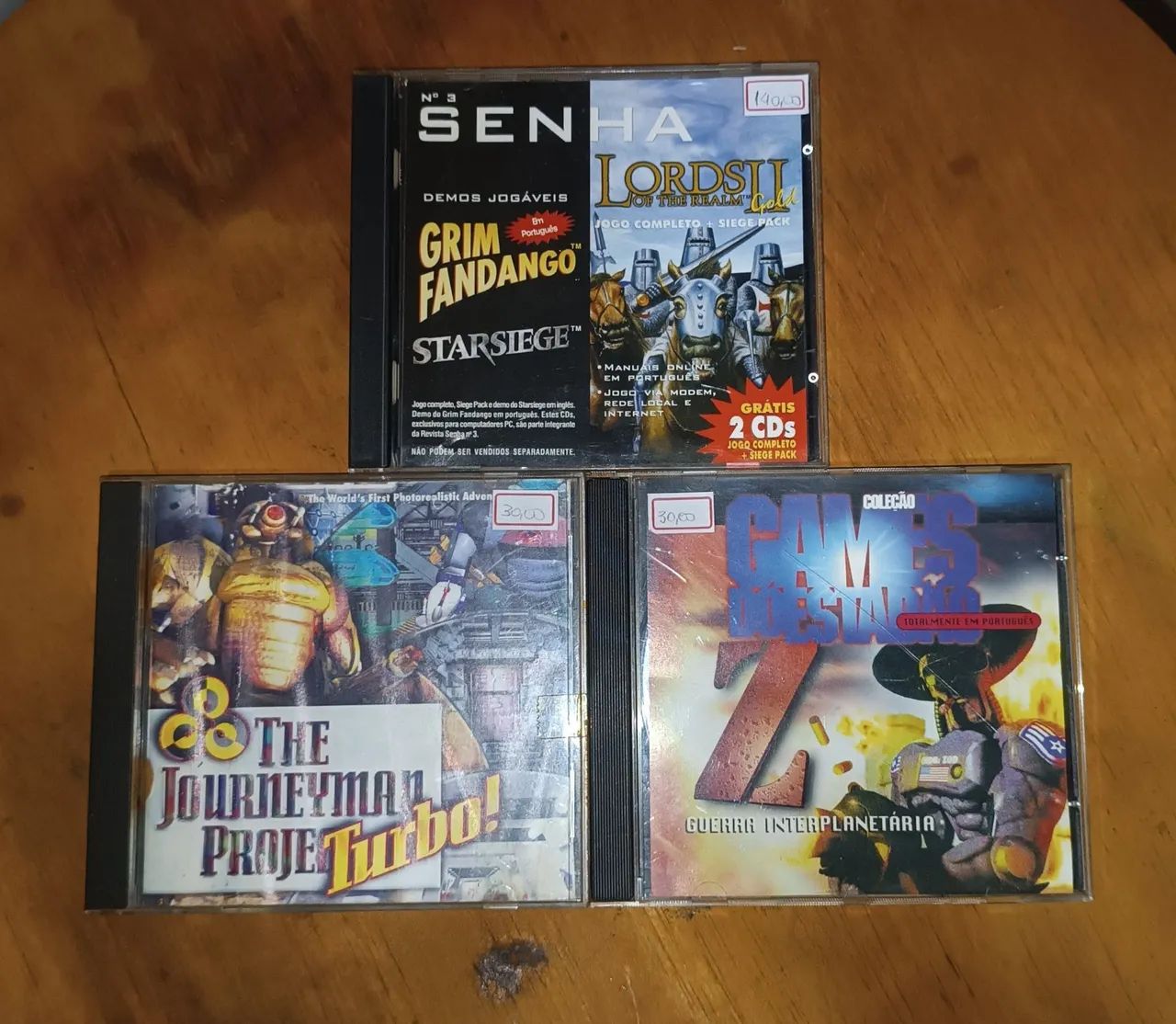 LOTE JOGOS DE PC CLÁSSICOS