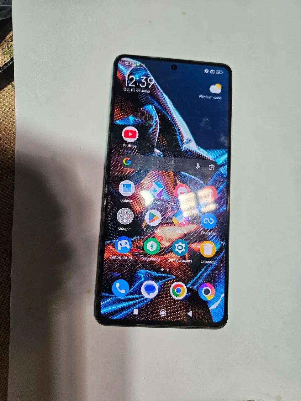 Poco x5 pro 256GB 8GB ram usado ótimo  - Foto 2