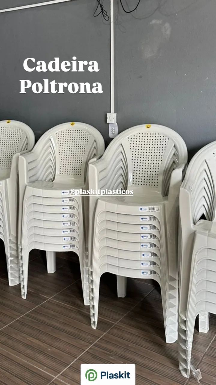 Cadeira de plástico | poltrona  - Foto 3