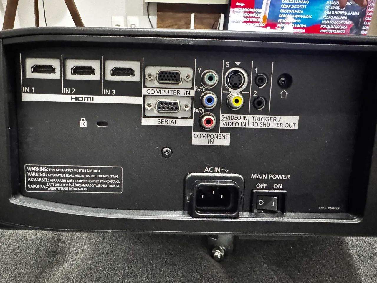 Projetor Panasonic 