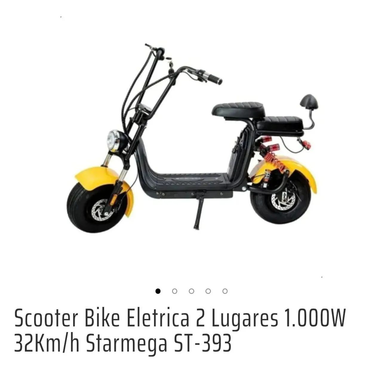 Scotter elétrica 1000w + acessórios - Foto 3