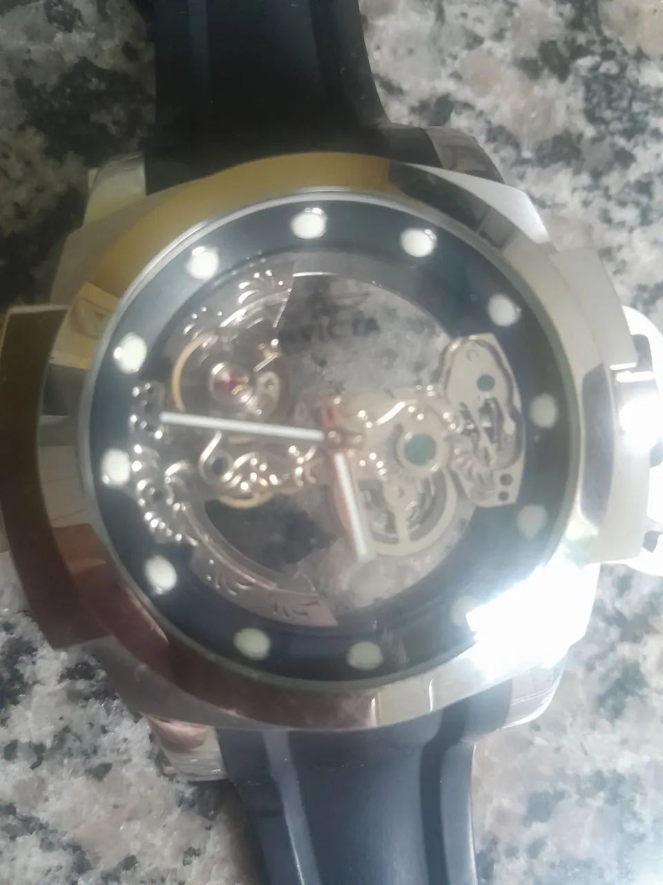 RELOGIO INVICTA AUTOMATICO TRANSPARENTE  - Foto 2