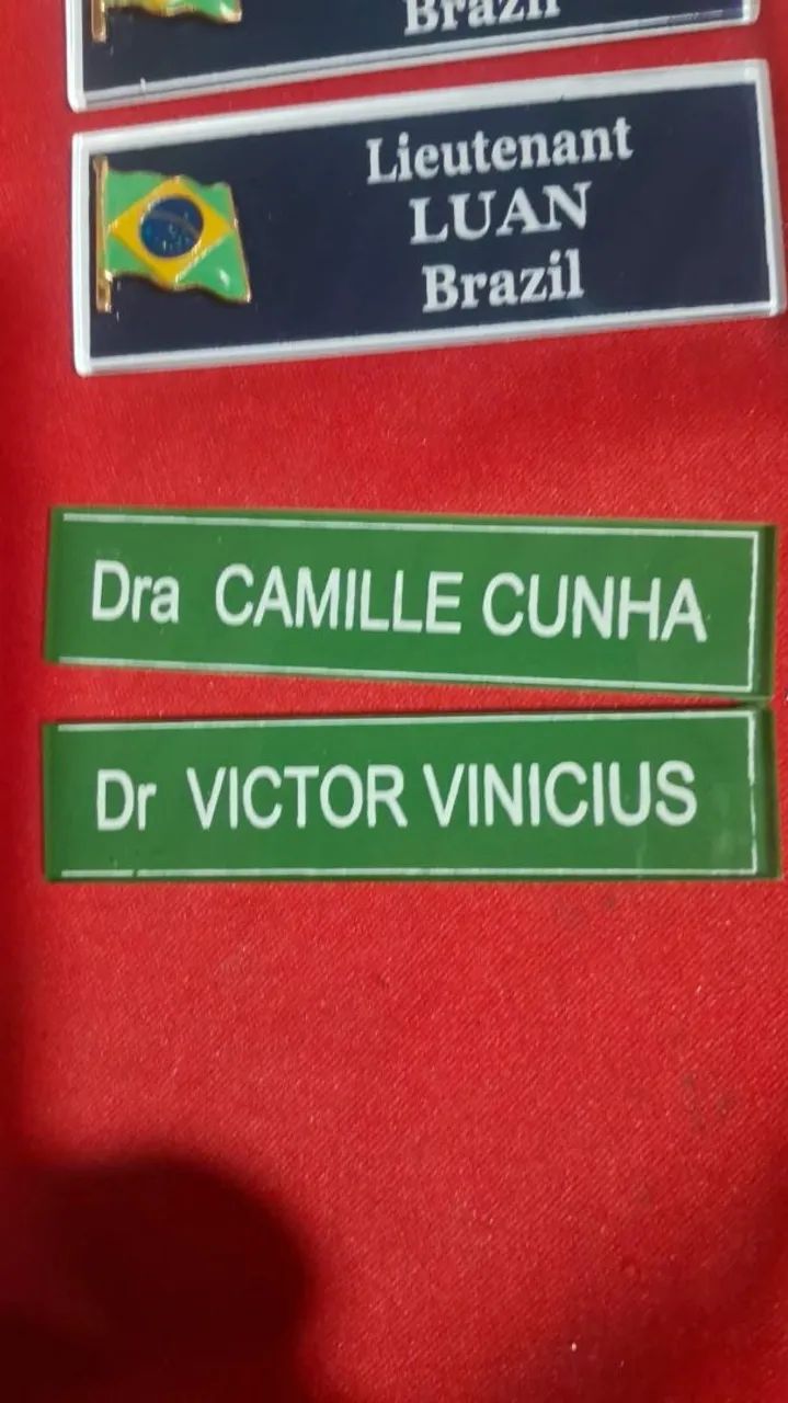 PLAQUETAS DE IDENTIFICAÇÃO E HOMENAGEM  - Foto 4