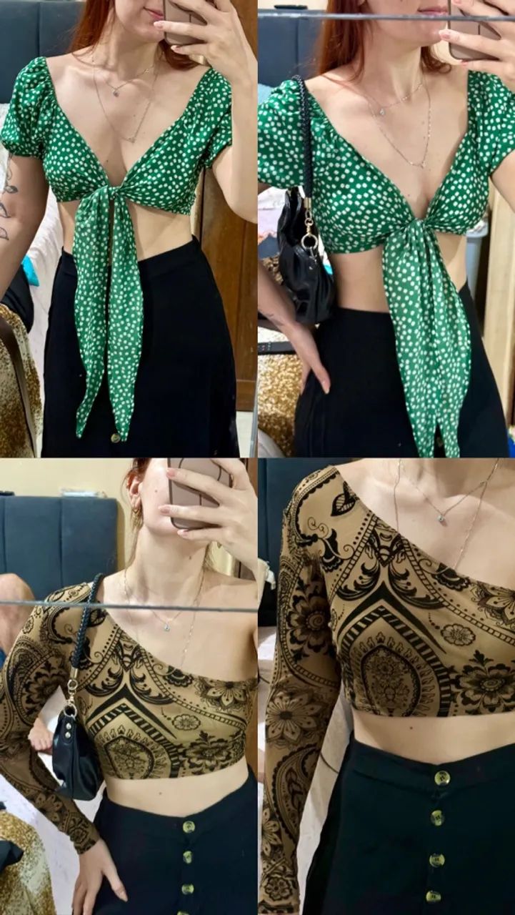 BAZAR BLUSINHAS CROPPED - Foto 4