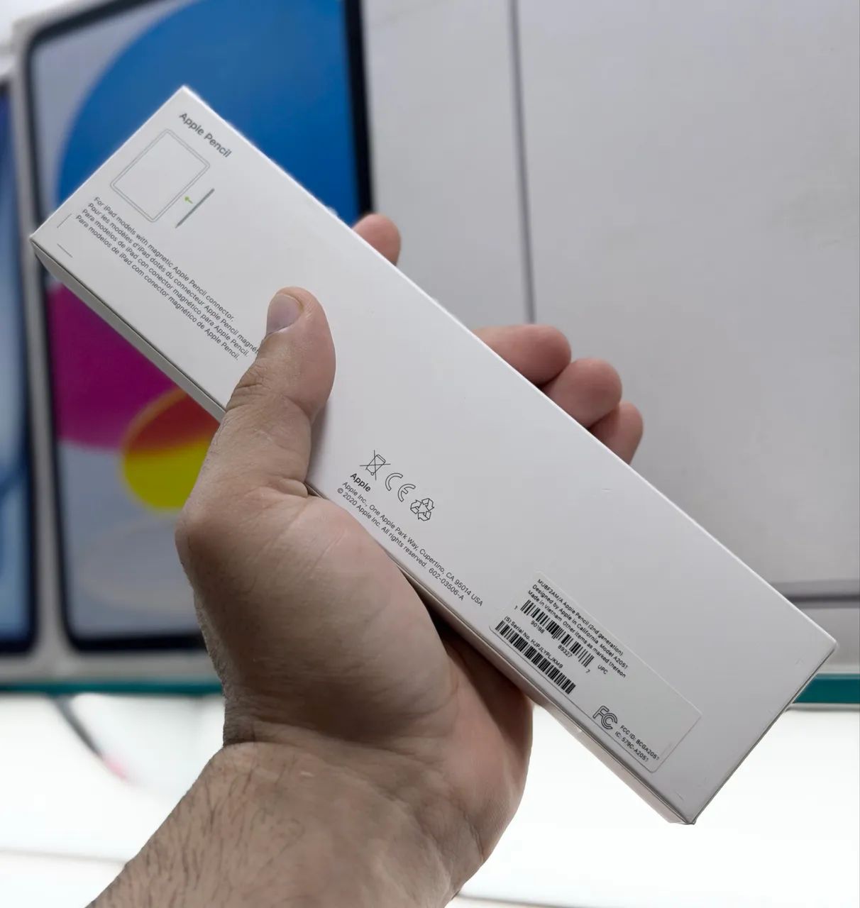 Apple pencil 2 ª geração original LOJA FÍSICA seminova com caixa e