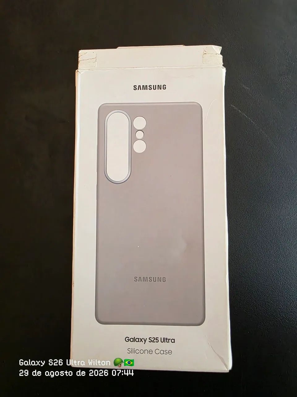 Capa Samsung S25 ultra silicone original!!!!