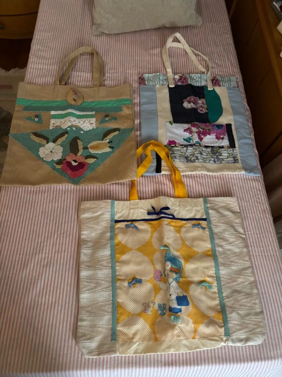 Sacolas de tecido 