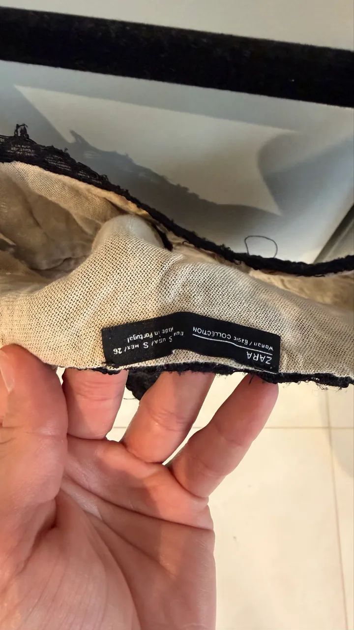 Top de renda zara - Foto 3
