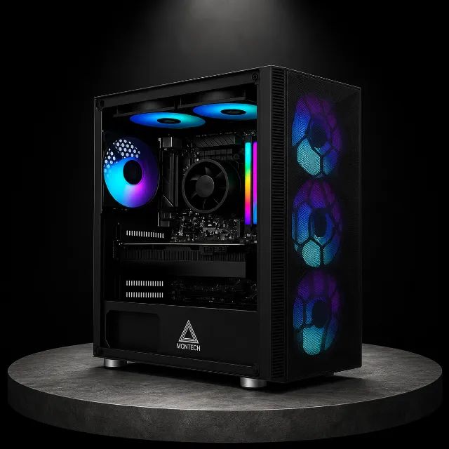 Computador Gamer - Ryzen 5 Pro 2600 - 16gb ddr 4 - Ssd 480 - Gtx Computador Gamer - Ryzen 5 Pro 2600 - 16gb ddr 4 - Ssd 480 - Gtx