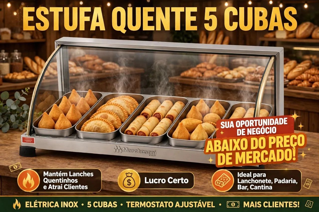 Estufa para salgados!!! - Foto 3
