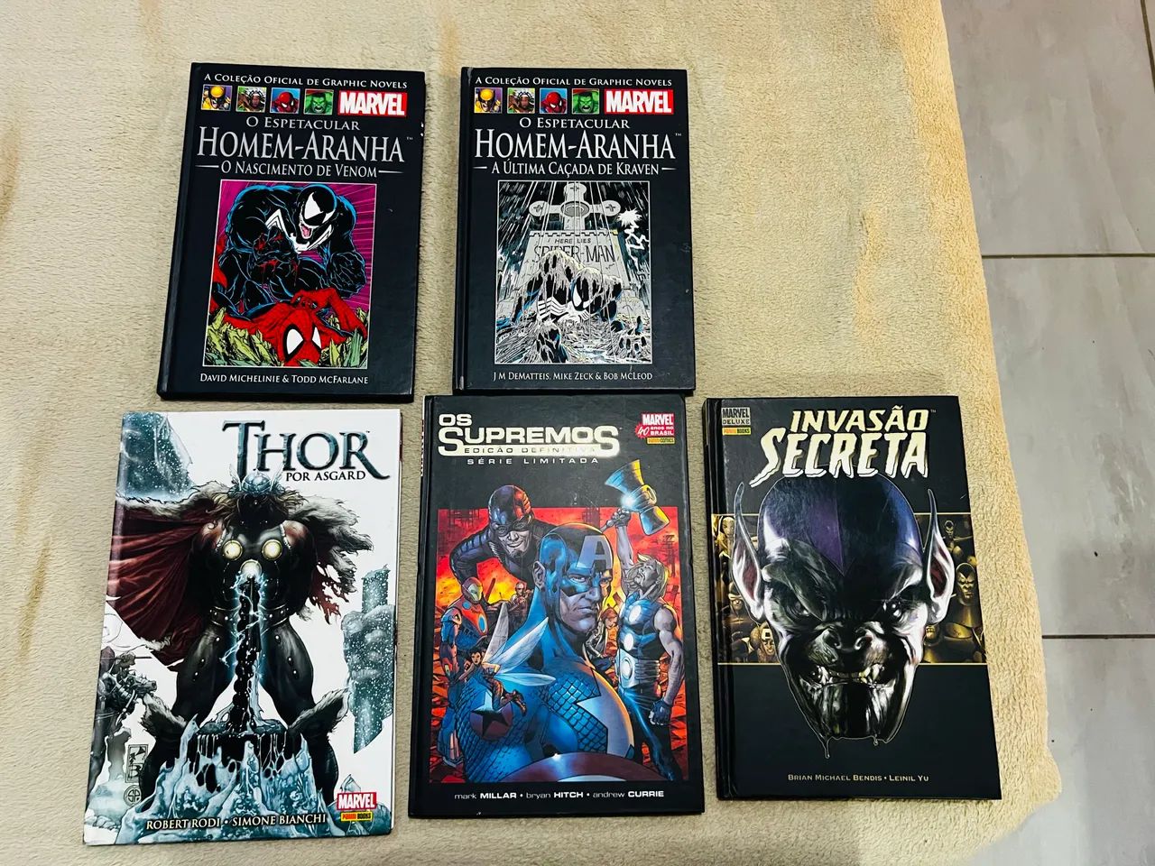 Encadernados panini marvel tudo por 300