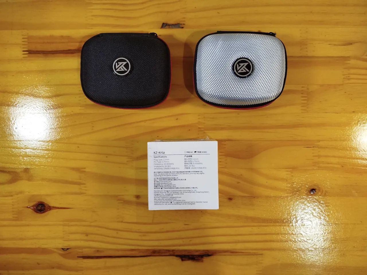 Fone Profissional KZ Krila 1DD + 1BA Tuning - grátis bag - Lacrado! - Foto 6