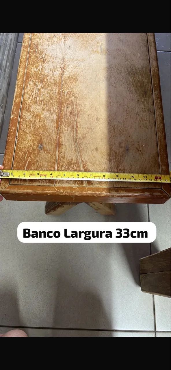 Mesa rústica peroba rosa  - Foto 2