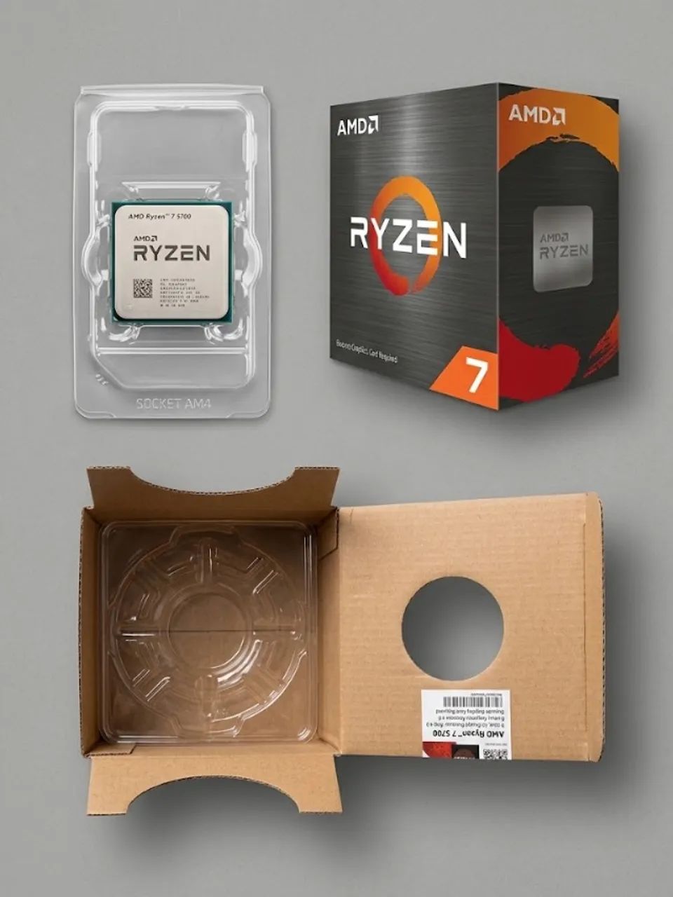 Processador AMD Ryzen 7 5700 - Foto 3