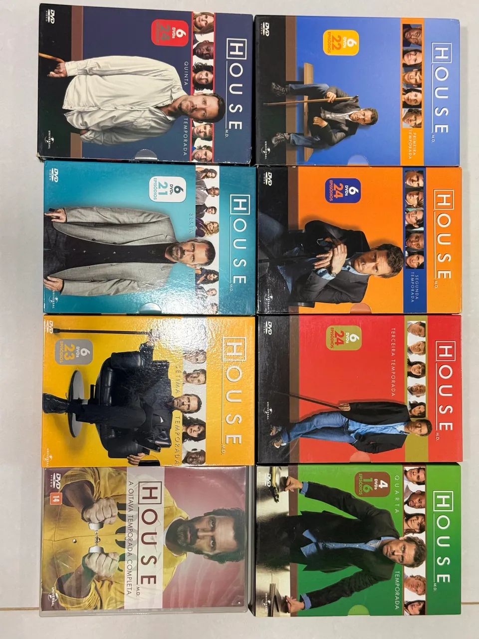 Box DVD SÉRIE Dr. HOUSE as 8 temporadas  - Foto 2