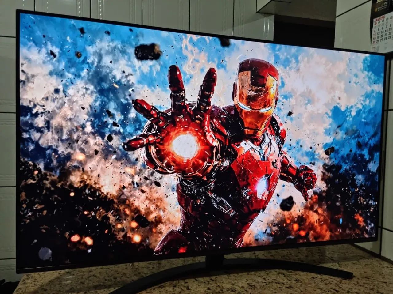 Tv Smart 55" LG Thinq 4k Magic com comando de voz integrado  - Foto 3