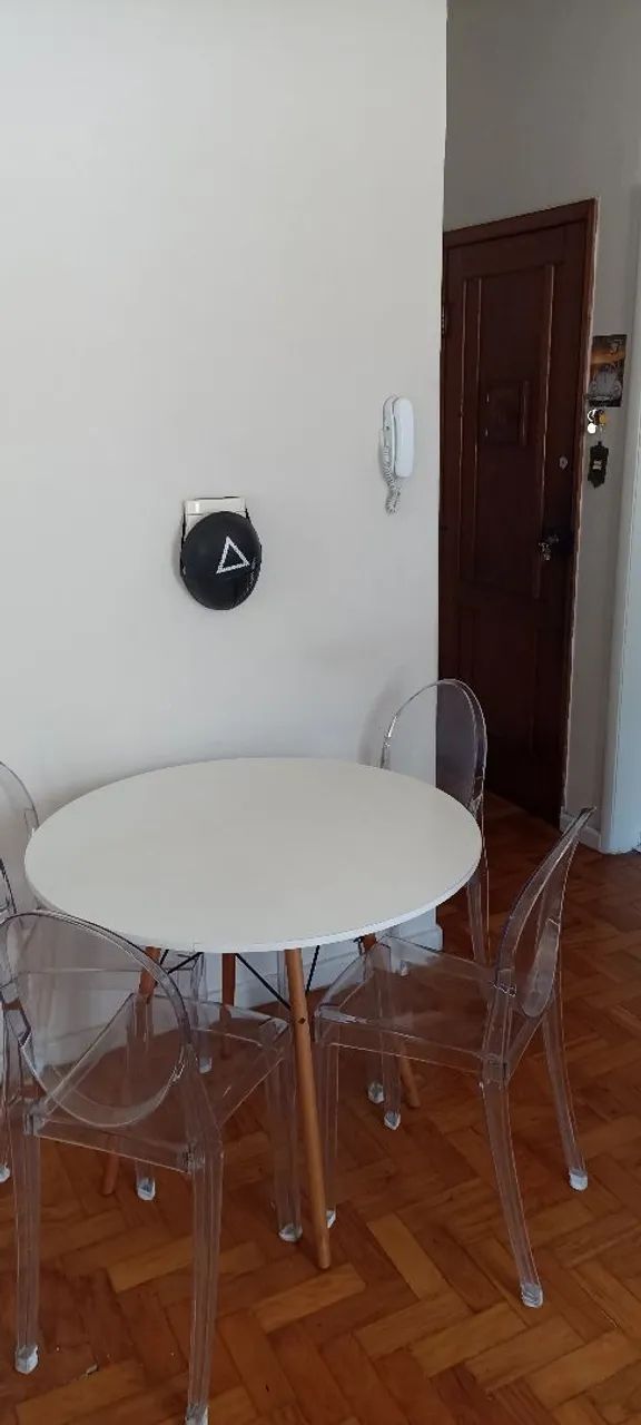 Mesa jantar com cadeira de cristal  - Foto 2