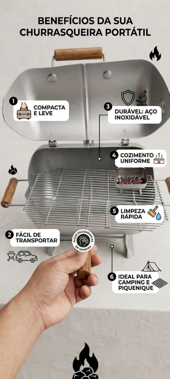 churrasqueira a bafo NOVA 