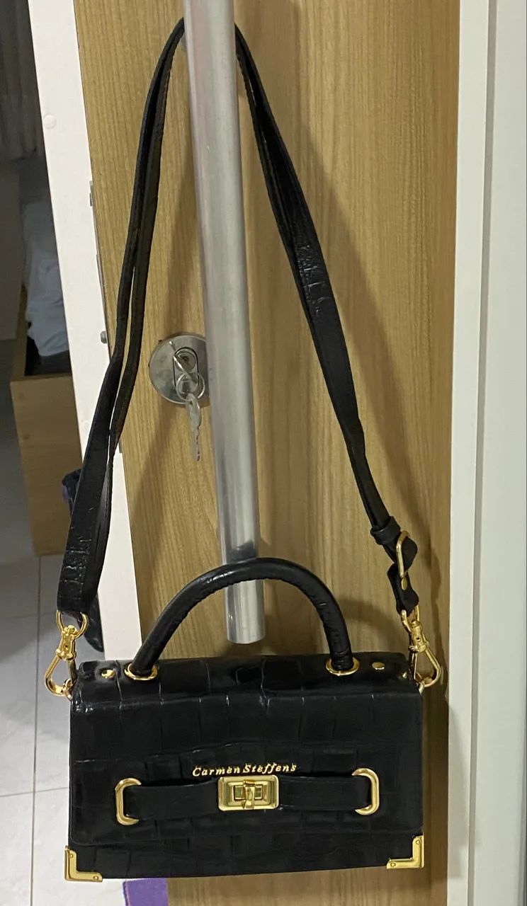 Bolsa Croco Carmem Steffens - Foto 3