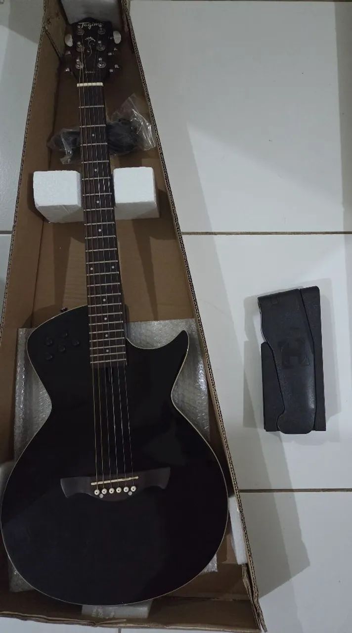 Violão Flat Tagima Modena Steel Black - Foto 4