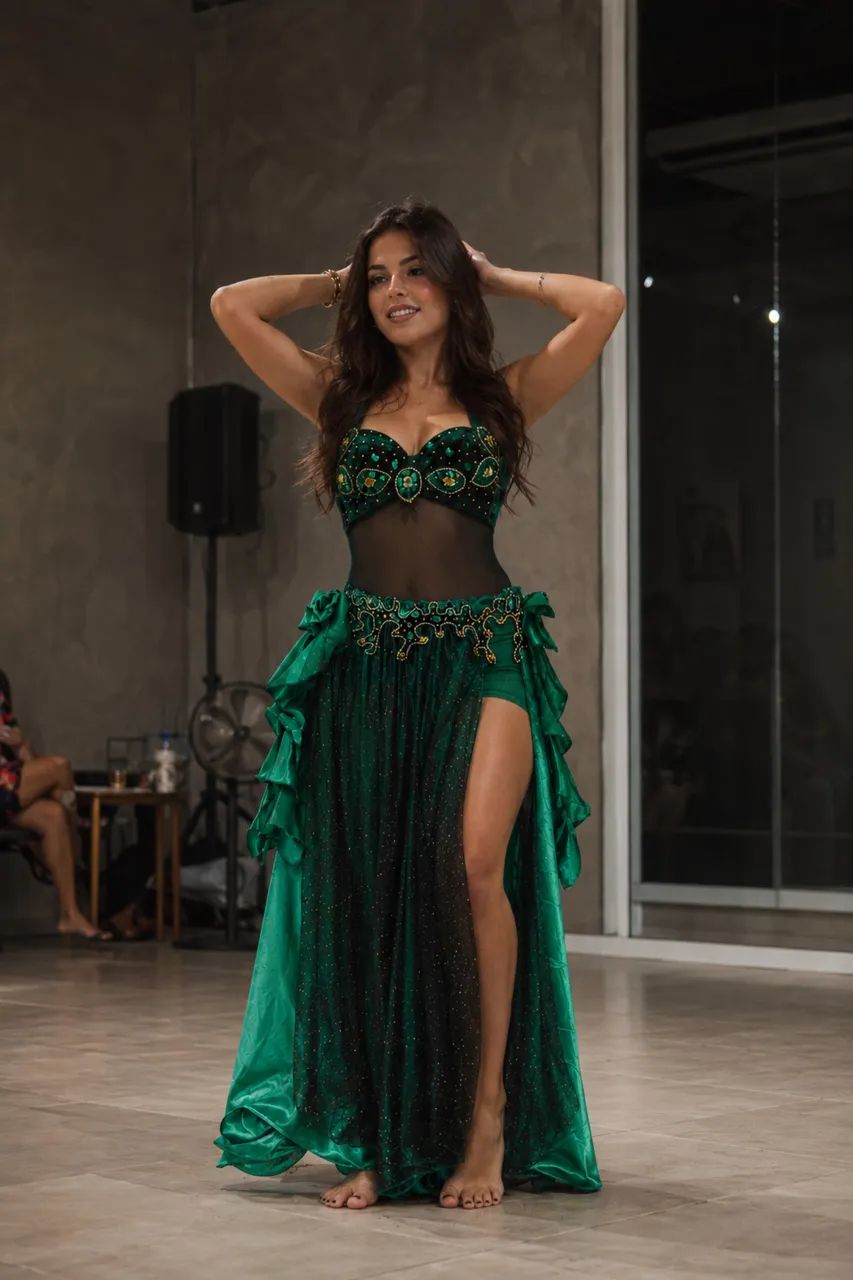 Figurino Dança do Ventre Luxo
