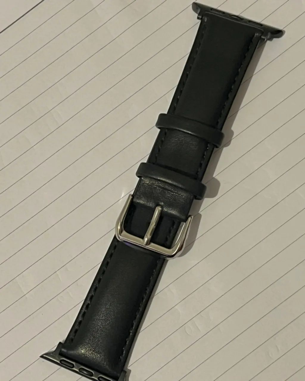 Pulseira Apple Watch Pulseira Couro SmartWatch - Foto 2